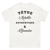 T-shirt Liban blanc - têtue rebelle authentique libanaise