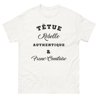 Thumbnail for T-shirt Franc-Comtoise blanc - Têtue Rebelle Authentique