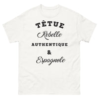 Thumbnail for T-shirt Têtue Rebelle Authentique Espagnole