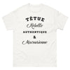 T-shirt Macouria blanc - têtue rebelle authentique