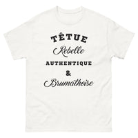 Thumbnail for T-shirt Brumath blanc - têtue rebelle authentique