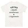 T-shirt Avignonnaise blanc - têtue rebelle authentique