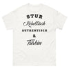 Türkisch Stur Weiss T-Shirt - Rebel und authentisch