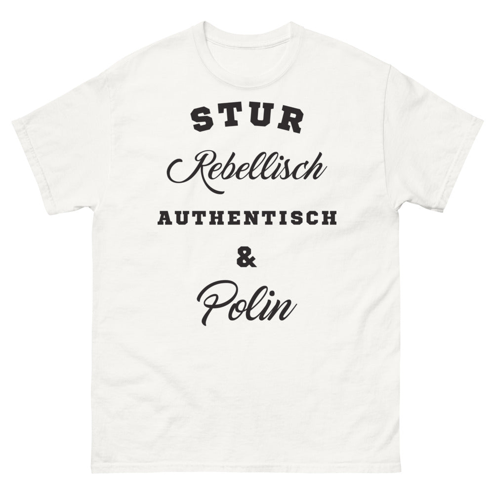 T-Shirt Polin weiss - Rebellenhaft und authentisch