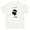 T-shirt Corse blanc - Je ne suis pas parfait mais je suis Corse