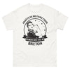 T-shirt Bretagne blanc - Arrête de me faire chier, mon mec breton