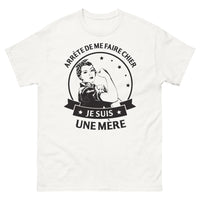 Thumbnail for T-shirt Bayern blanc - Arrête de me faire chier, je suis une mère