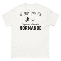 Thumbnail for T-shirt Normandie blanc - fée normande fière et espiègle