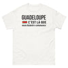 T-shirt Guadeloupe blanc - C'est là que mon histoire commence