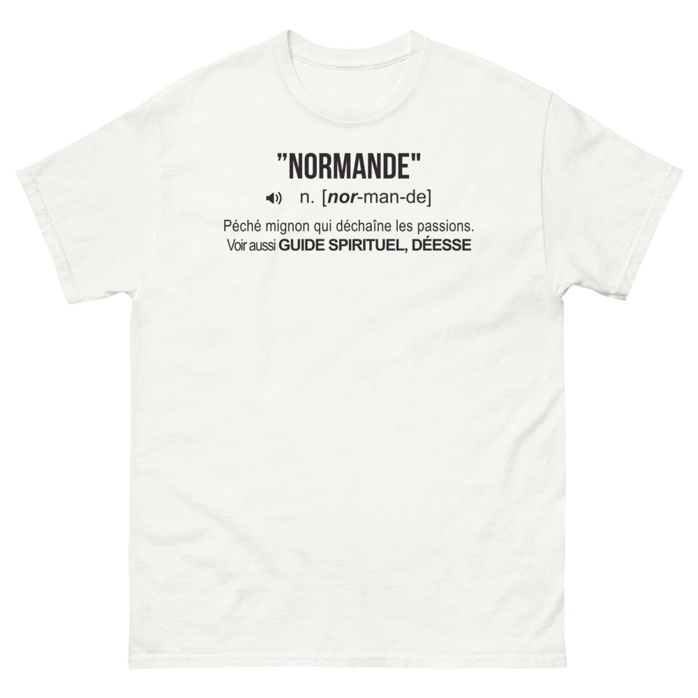 T-shirt Normand blanc - Pêche mignon