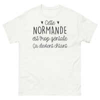 Thumbnail for T-shirt Normande blanc - Trop Géniale