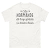 T-shirt Normande blanc - Trop Géniale