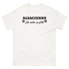 T-shirt Alsace blanc - Alsacienne de mère en fille