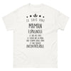 T-shirt Maman Espagnole au Cœur et à la Flamme - Edition Incontrolable