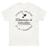 T-shirt laboratoire blanc - technicienne de laboratoire chieuse-râleuse