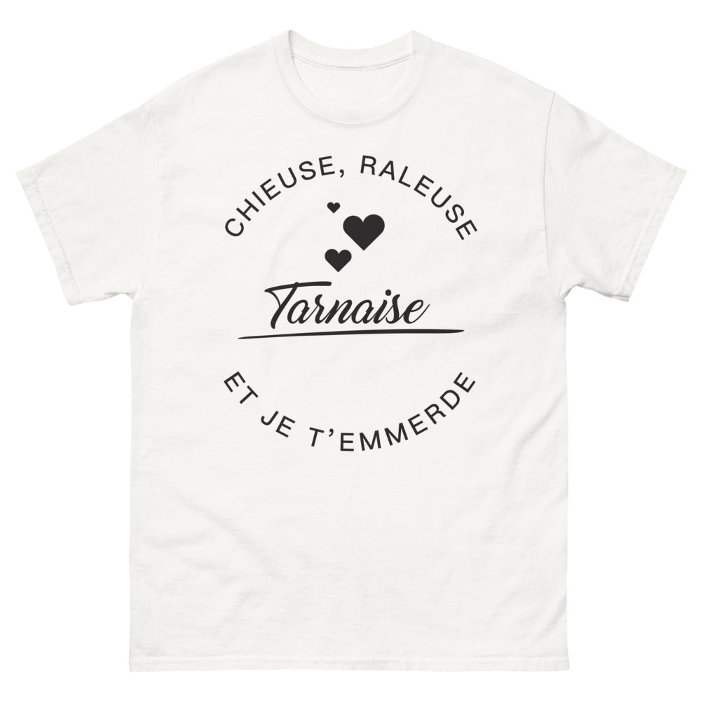 T-shirt Tarnaise blanc - chieuse-râleuse du Tarn