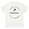 T-shirt rugbywoman blanc - chieuse râleuse fière