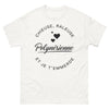 T-shirt Polynésienne blanc - Chieuse impertinente et fière