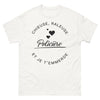 T-shirt policières chieuses et râleuses blanc - Chieuse et râleuse policière