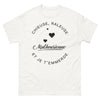t-shirt mulhousienne blanc - chieuse râleuse