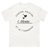 T-shirt Niçoise blanc - Attitude soignée