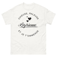 Thumbnail for T-shirt Lozère blanc - Chieuse râleuse Lozérienne