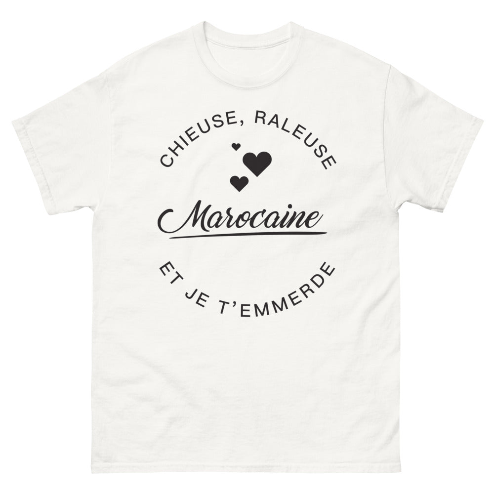 T-shirt Marocaine blanc - Chieuse râleuse