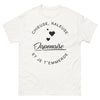 T-shirt Japon blanc - chieuse japonaise qui assume