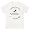T-shirt Indienne blanc - chieuse râleuse et fière