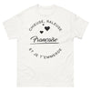T-shirt Française blanc - chieuse râleuse en mode chic
