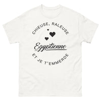Thumbnail for T-shirt Égypte blanc - Je t'emmerde