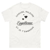 T-shirt Égypte blanc - Je t'emmerde