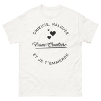 Thumbnail for T-shirt Franc-Comtoise blanc - chieuse râleuse