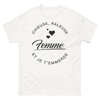 Thumbnail for T-shirt origines françaises blanc - chieuse râleuse
