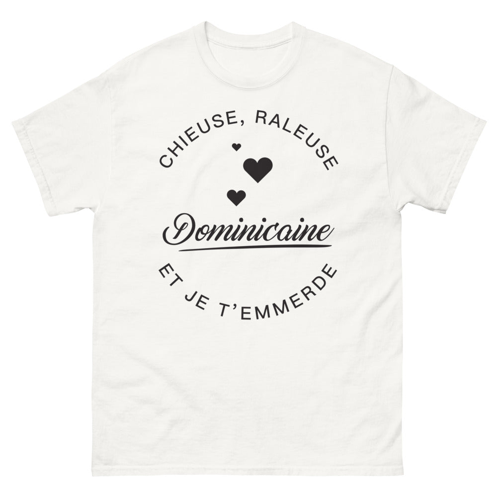 T-shirt Dominicaine blanc - Chieuse Râleuse