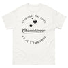 T-shirt Chambéry blanc - chieuse râleuse attitude et fierté