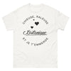 T-shirt Britannique blanc - Chieuse râleuse et je t’emmerde