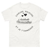 T-shirt assistante pharmaceutique blanc - Chieuse râleuse