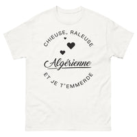 Thumbnail for t-shirt algérienne blanc - chieuse raleuse et fière