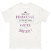 T-shirt gamer blanc - Princesse prise, humour geek