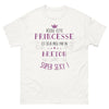 T-shirt Bretagne blanc - Désolé, princesse prise par un Breton sexy