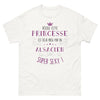 T-shirt Alsace blanc - princesse prise par un Alsacien sexy