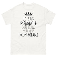 Thumbnail for T-shirt Espagnole – Cœur sur la main, âme ardente & bouche incontrôlable