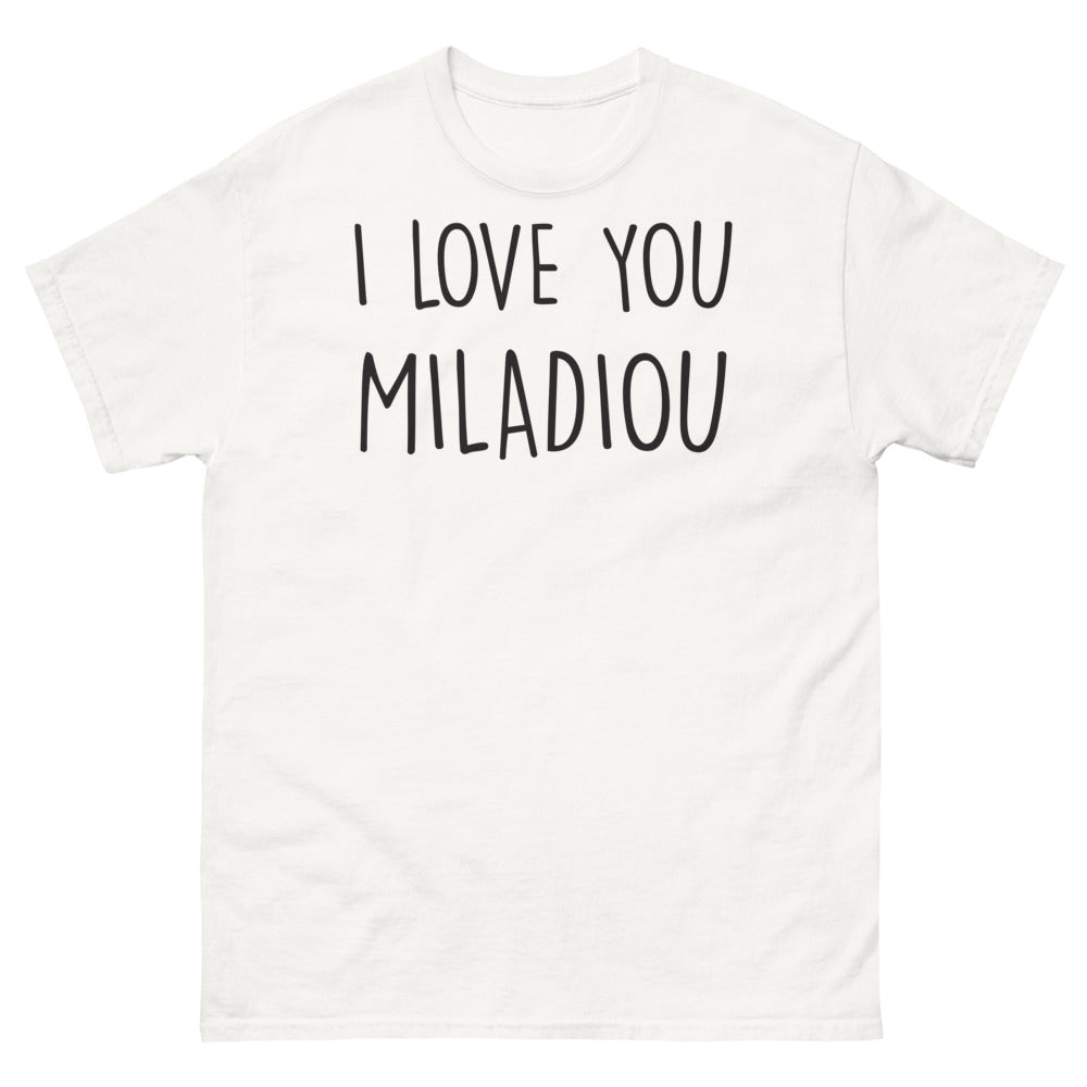 T-shirt Occitanie blanc - I Love You Miladiou