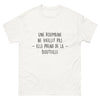 T-shirt Une Roumaine Ne Vieillit Pas, Elle Prend de la Bouteille