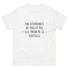 T-shirt Une Auvergnate Ne Vieillit Pas, Elle Prend de la Bouteille