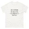 T-shirt Une Lozérienne Ne Vieillit Pas, Elle Prend de la Bouteille