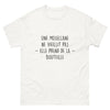T-shirt Une Mosellane Ne Vieillit Pas, Elle Prend de la Bouteille