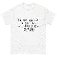Thumbnail for T-shirt Une Haut-Savoyarde Ne Vieillit Pas, Elle Prend de la Bouteille