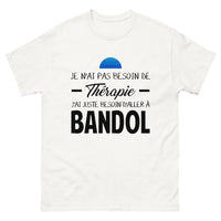 Thumbnail for T-shirt blanc a Bandol - Thérapie